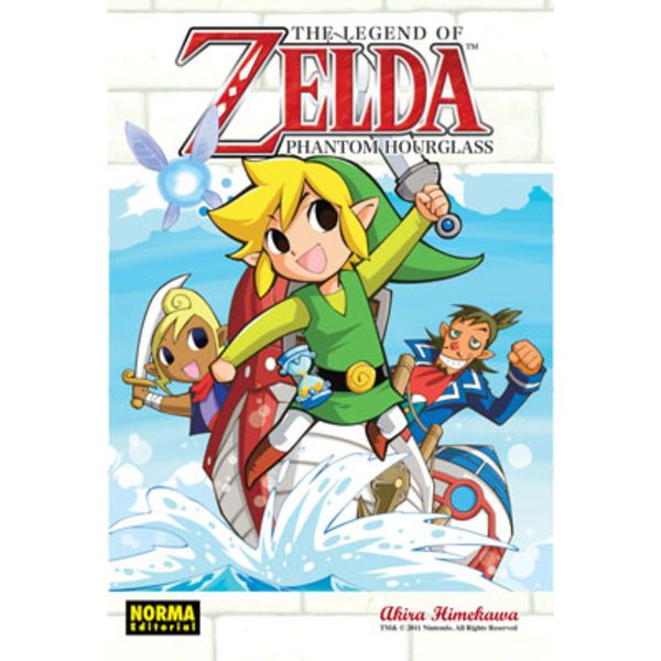 The Legend of Zelda #10 Phantom Hourglass (Spanish) Manga Oficial Norma Editorial