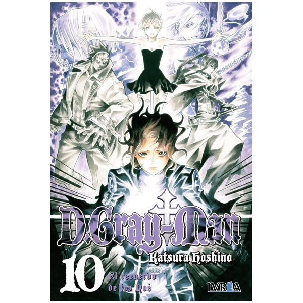 D.Gray-Man #10 Manga Oficial Ivrea