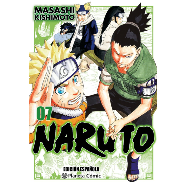 Naruto Jump Remix #7 Spanish Manga