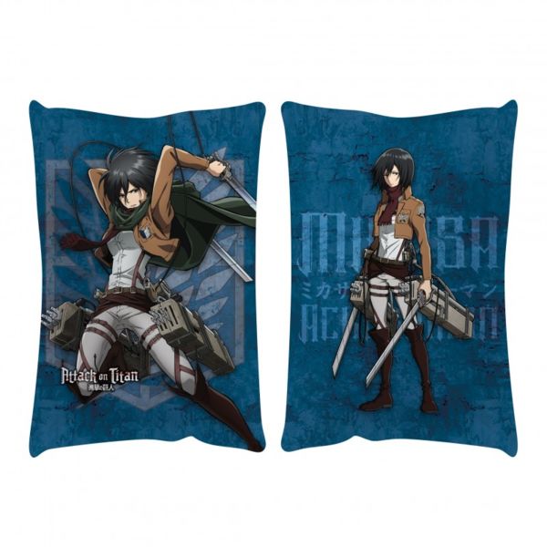 Cojin Mikasa Ackerman Ataque a los Titanes 50 x 35 cms