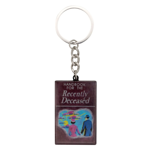 Llavero Handbook for the Recently Deceased Beetlejuice Edición Limitada