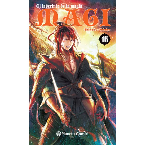 MAGI El laberinto de la magia #16 Manga Oficial Planeta Comic (spanish)