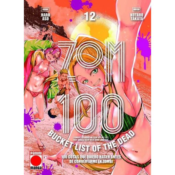 Zombie 100 #12 Manga Oficial Panini Manga