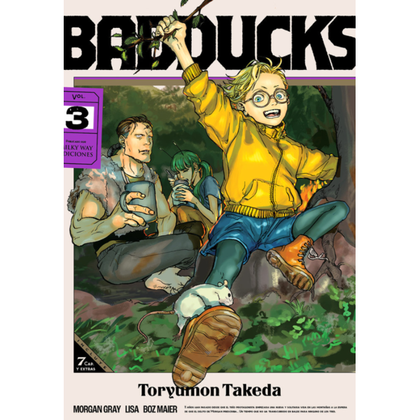 Badducks #3 Spanish Manga