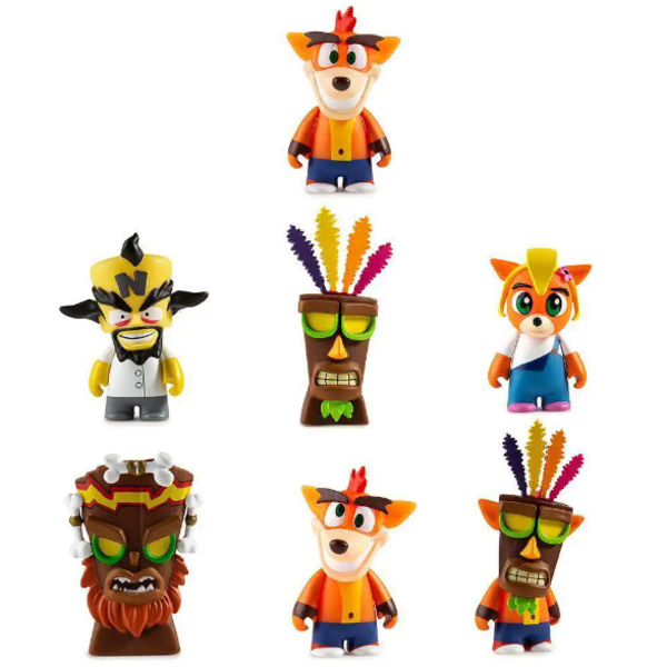 Figura Aleatoria Mini Series Crash Bandicoot