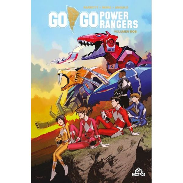 Go Go Power Rangers Volumen 2 Comic Oficial Moztros