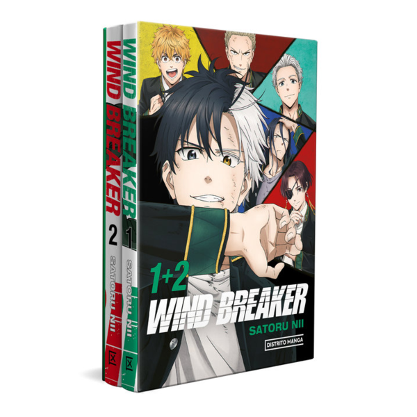 Pack Manga Wind Breaker Volumen 1 y 2