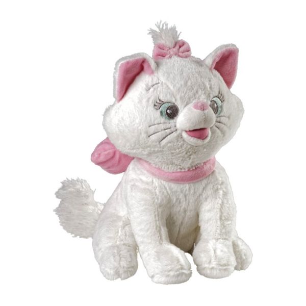 Peluche Marie Aristogatos con luz y sonido Disney 30cm 