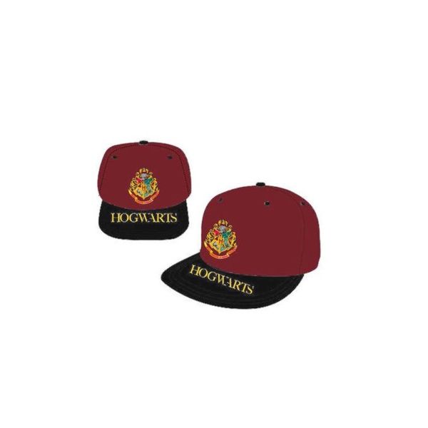 Hogwarts Shield Garnet Cap Harry Potter