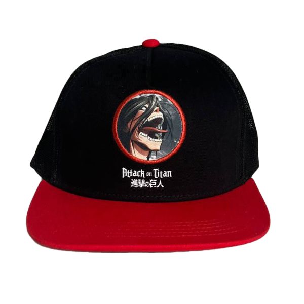 Eren Titan Patches Cap Attack on Titan