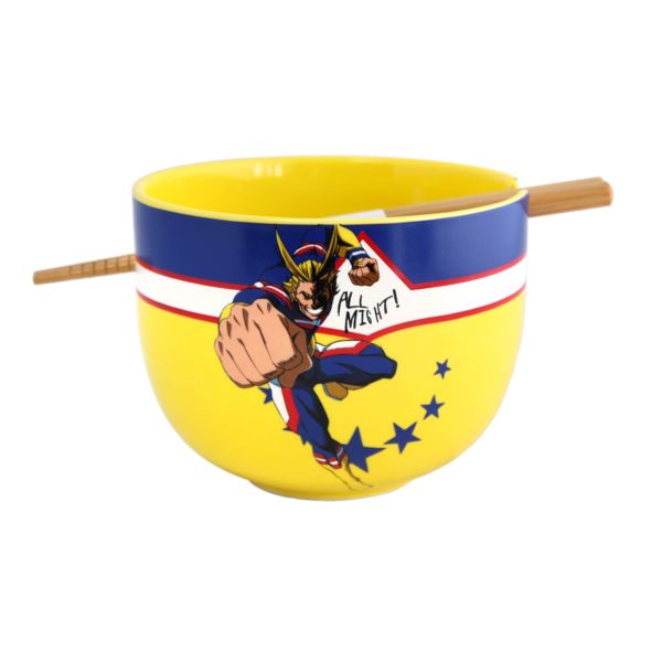 Bol Ramen con Palillos All Might My Hero Academia