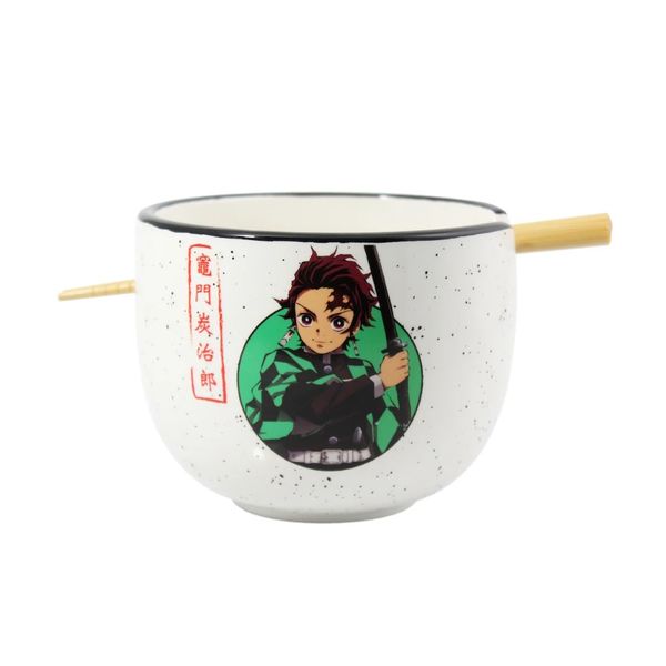Bol Ramen con Palillos Tanjiro Kamado Kimetsu no Yaiba