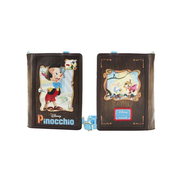Bolso Libro Pinocchio Disney Loungefly
