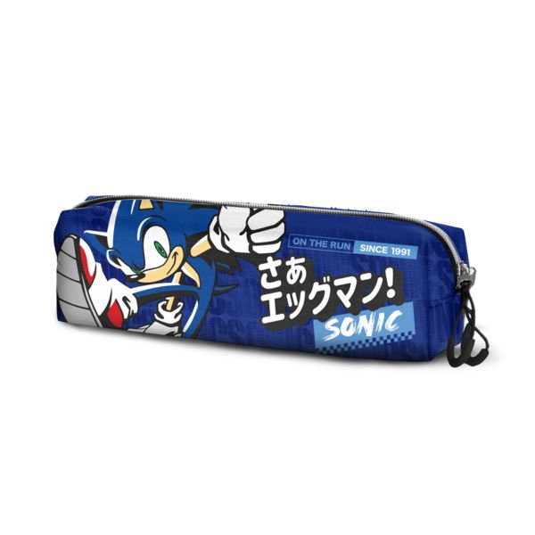 Estuche Portatodo Azul Sonic The Hedgehog