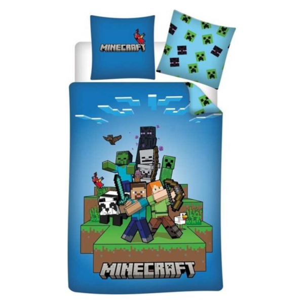 Funda Nordica Personajes Minecraft 140 x 200 cms