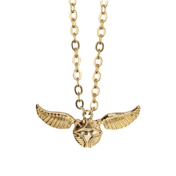 Harry Potter Golden Snitch Pendant Necklace Cinereplicas