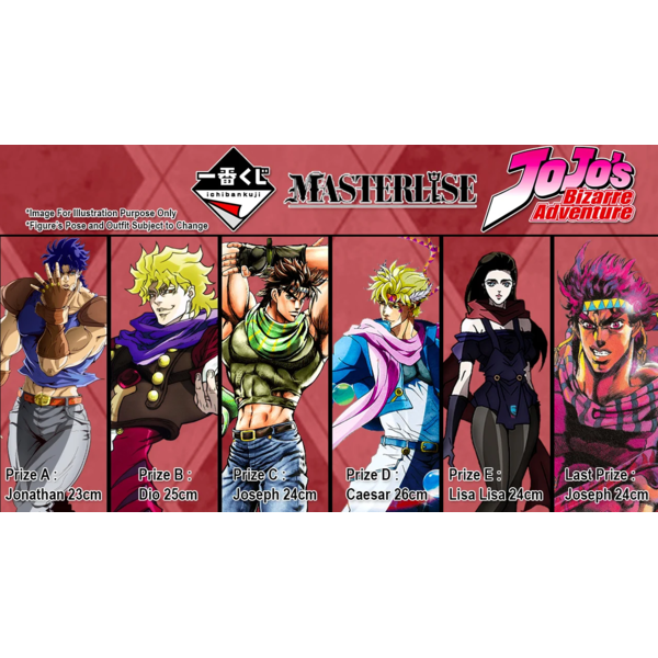 JoJo's Bizarre Adventure Phantom Blood & Battle Tendency Ichiban Kuji 