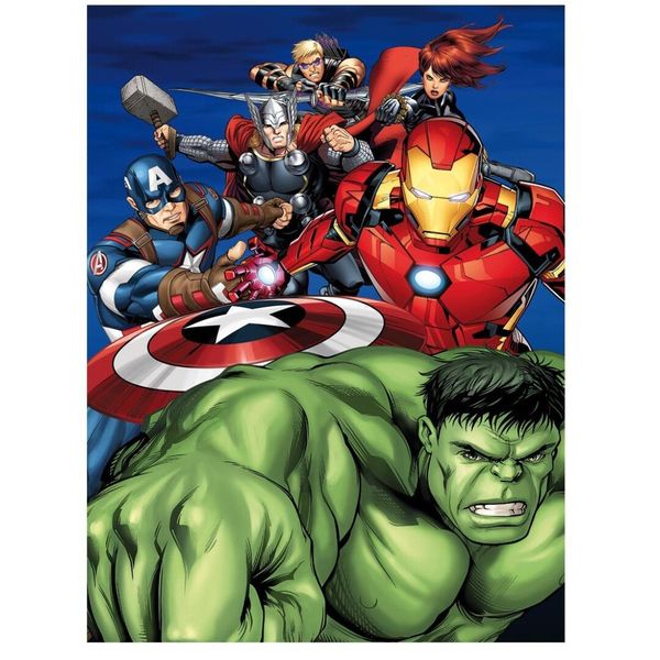 Manta Polar Heroes Marvel Comics 70 x 140 cms