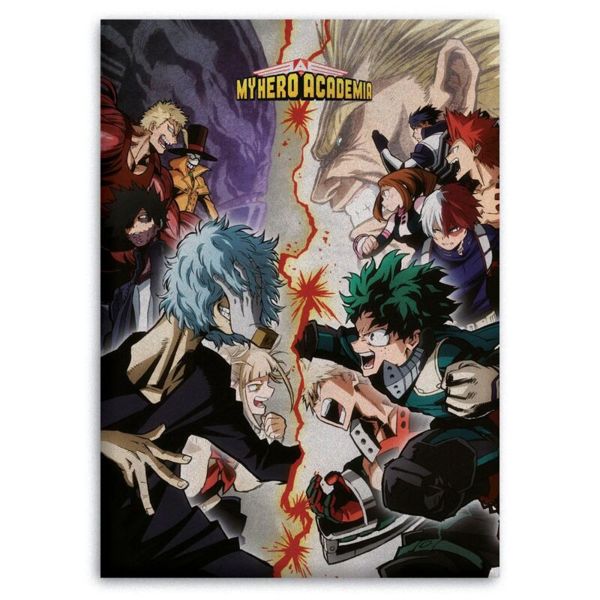 Manta Polar Heroes VS Villanos My hero Academia 100 x 140 cms