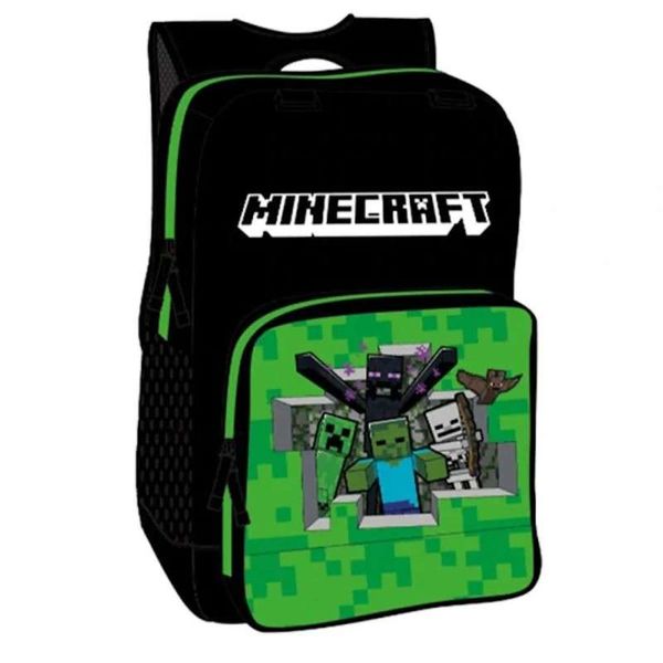 Mochila Infantil Criaturas Minecraft