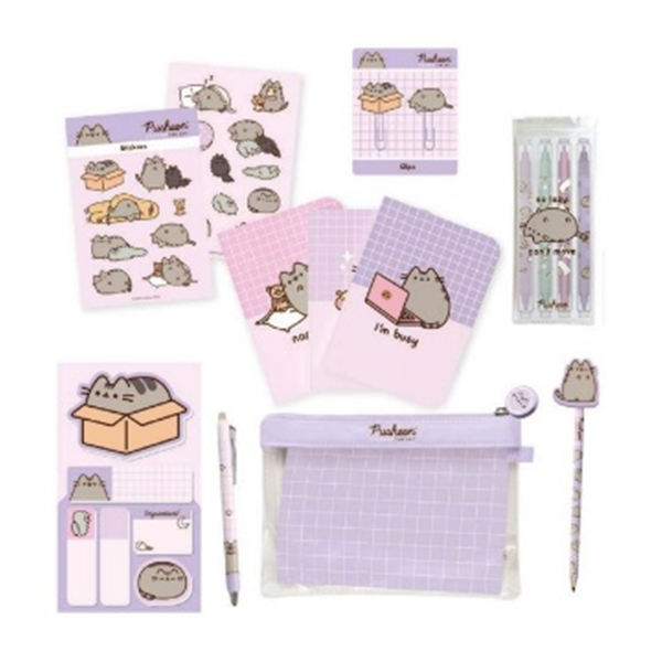 Set Papelería Stationery Pusheen