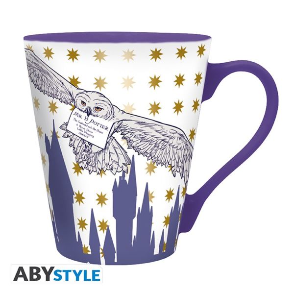 Taza Hedwig y Carta de Hogwarts Harry Potter 250 ml