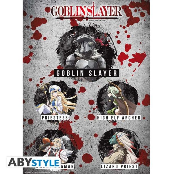 Characters Goblin Slayer Poster 52 x 38 cms