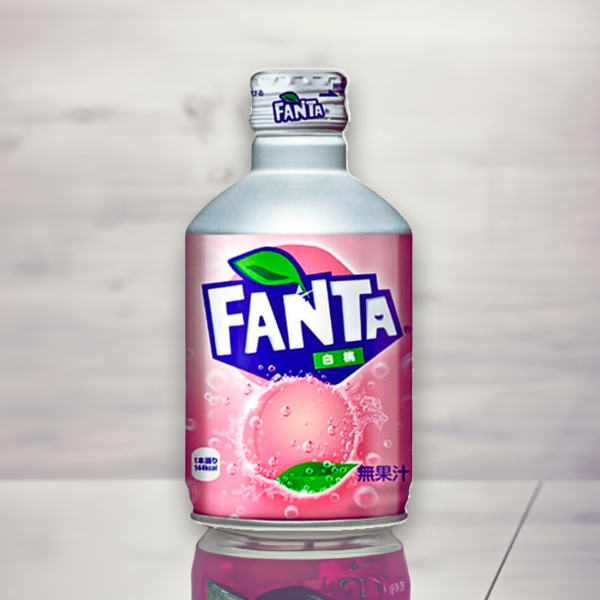 Refresco Fanta Melocoton Botella Metal 300ml