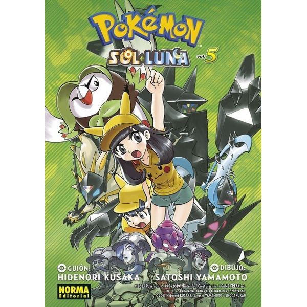 Pokemon Sol y Luna #05 Manga Oficial Norma Editorial