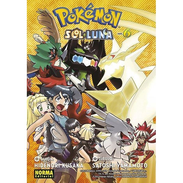 Manga Pokemon Sol y Luna #06 