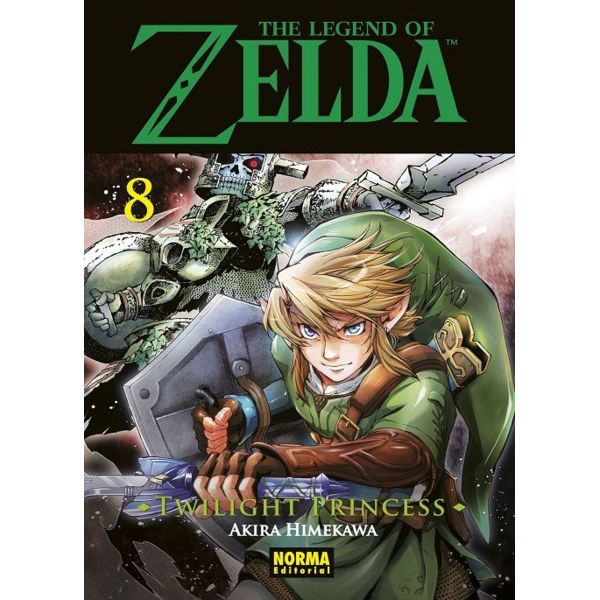 The Legend of Zelda Twilight Princess #08 Manga Oficial Norma Editorial