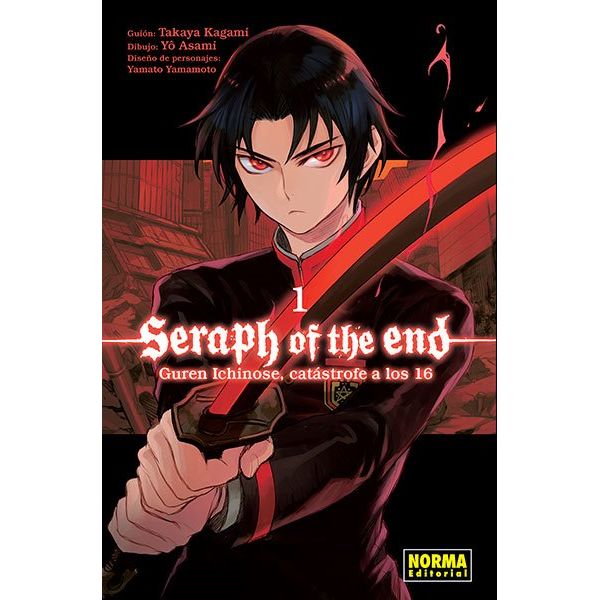 Seraph Of The End Guren Ichinose, Catástrofe A Los Dieciséis #01 Manga Oficial Norma Editorial (spanish)