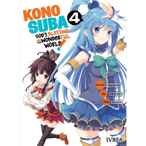 Konosuba #04 Manga Oficial Ivrea (spanish)