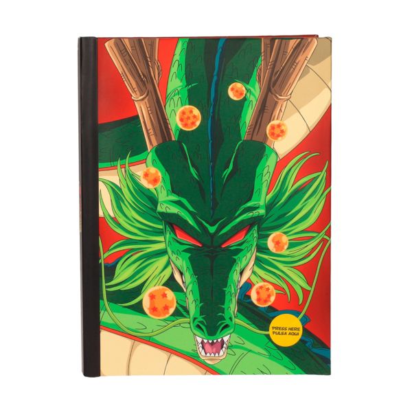 Libreta con luz Dragón Shenron Dragon Ball Z