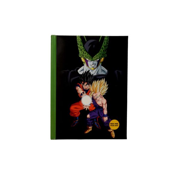Libreta con luz Batalla contra Célula Dragon Ball Z