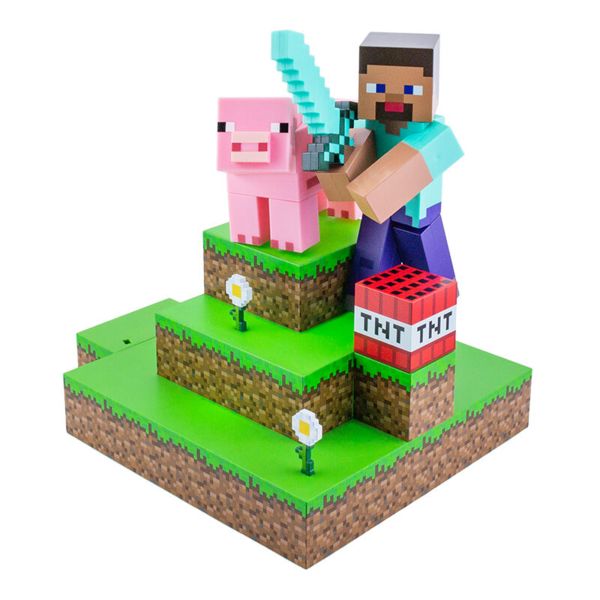 Steve Lamp 3D Minecraft 