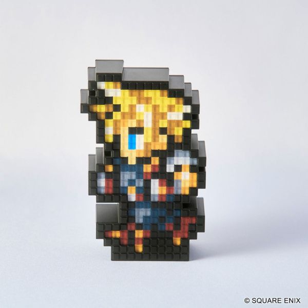 Lámpara Pixel Cloud Strife Final Fantasy Record Keeper