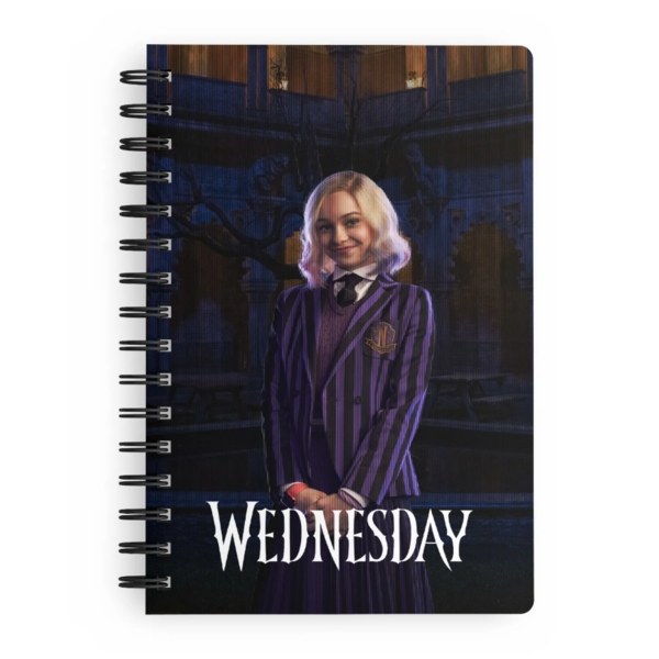 Libreta 3D Lenticular A5 Enid Sinclair Miércoles Wednesday