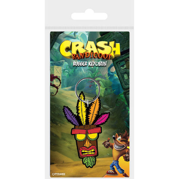 Llavero Aku Aku Crash Bandicoot