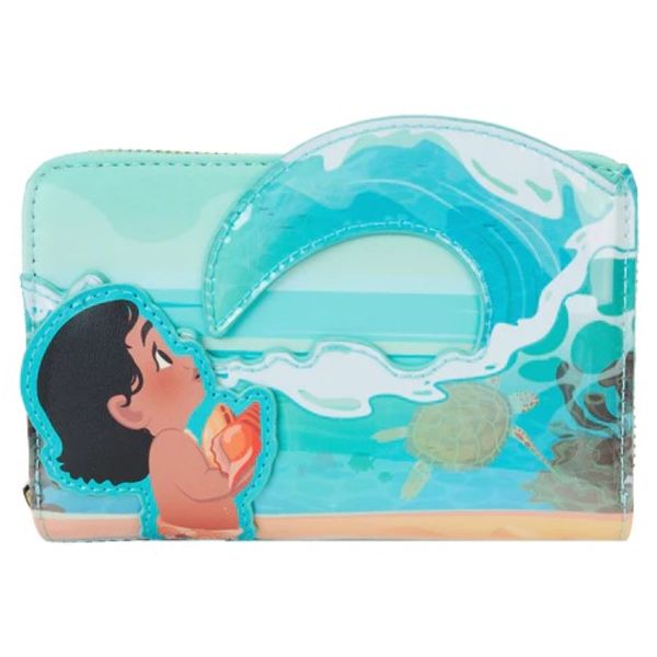 Ocean Waves Moana Cardholder Wallet Disney Loungefly