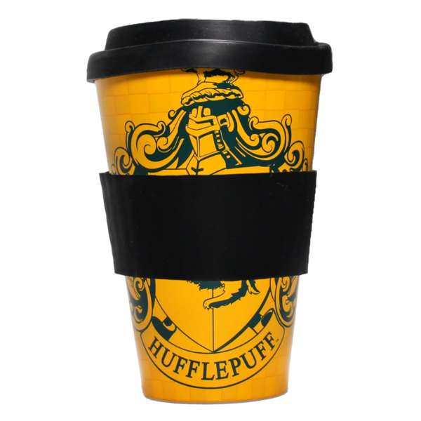 Hufflepuff Crest Travel Mug Harry Potter 400 ml
