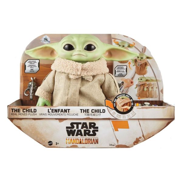Peluche Radio Control The Child Grogu Star Wars The Mandalorian 28 cms