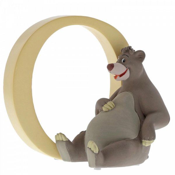 Letter O Baloo Figure The Jungle Book Disney Enchanting Collection