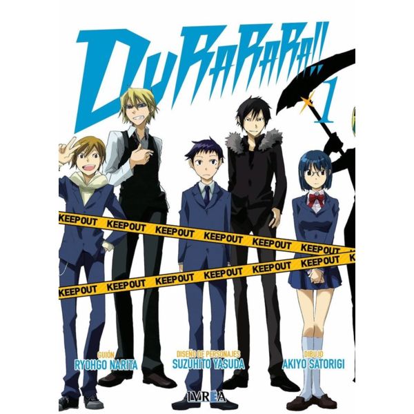 Durarara #01 Official Manga Ivrea (Spanish)