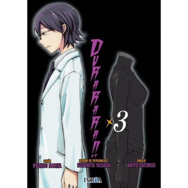 Durarara #03 Manga Oficial Ivrea