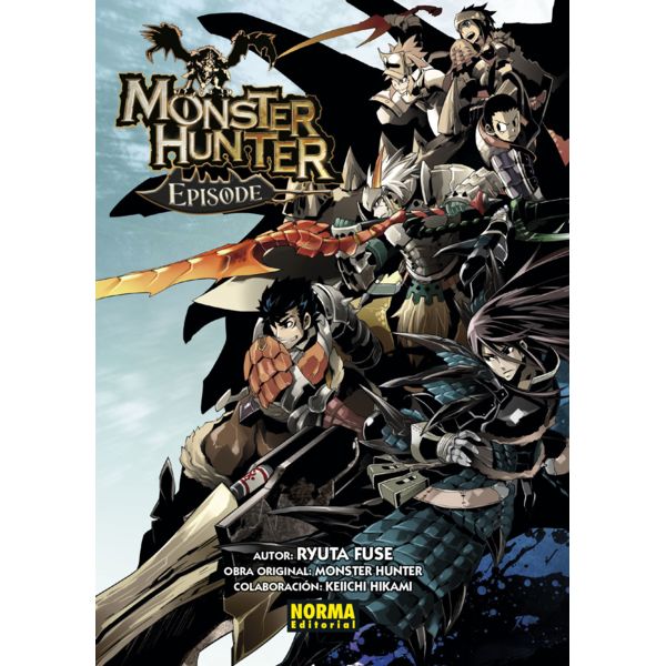 Monster Hunter Episode #01 #02 #03 Manga Oficial Norma Editorial (Spanish)