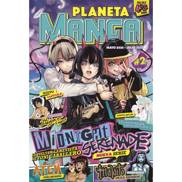 Revista Planeta Manga Nueva Edición #02 Spanish Magazine