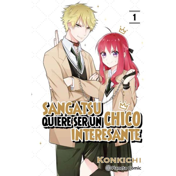 Sangatsu Quiere Ser Un Chico Interesante #01 Manga Planeta Cómic