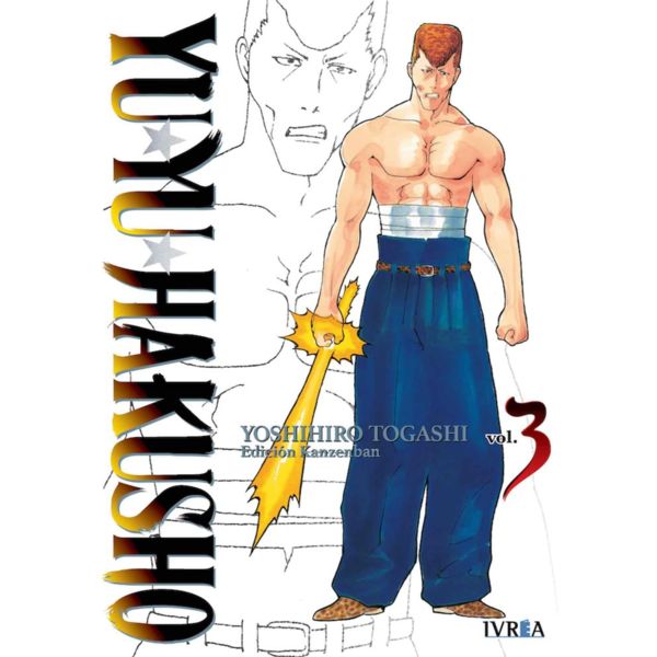 Yu Yu Hakusho Kanzenban #03 Manga Oficial Ivrea