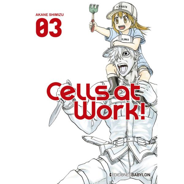 Cells At Work! #03 Manga Oficial Ediciones Babylon